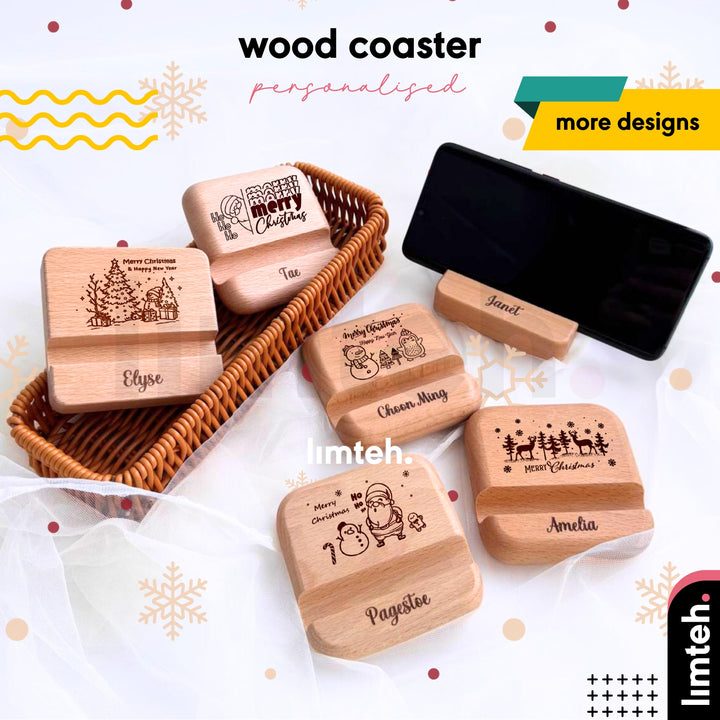 Personalised handphone stand  Customised phone holder  | Farewell Gifts |  Christmas Gift  Xmas gift | Personalised Gift