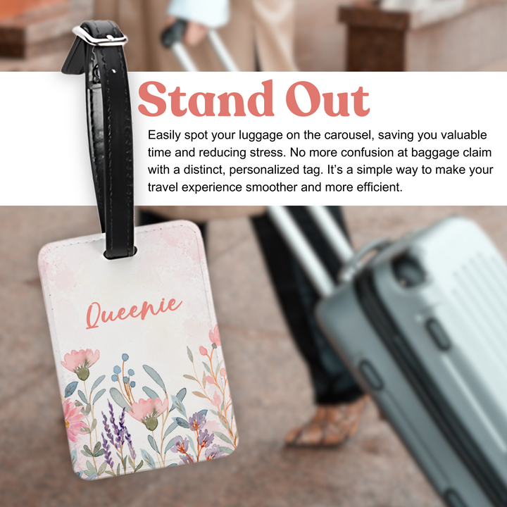 Personalised Luggage Tag | Travel Accessories | Portable Tag | Customised Name Tag | Bag Tag | Corporate Gifts | LIMTEH