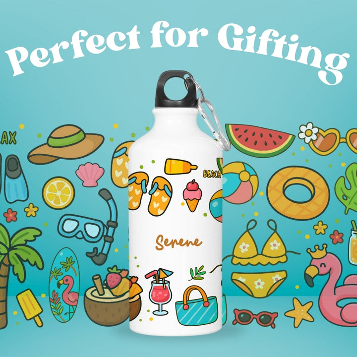 Personalised 500ml Aqua Bottle| Water Bottle | Customised gift | Christmas Gifts | Farewell Gifts