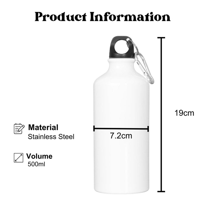 Personalised 500ml Aqua Bottle| Water Bottle | Customised gift | Christmas Gifts | Farewell Gifts