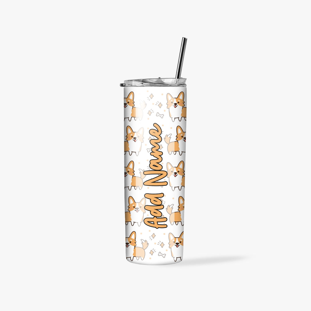 Personalised Skinny Tumbler - D1