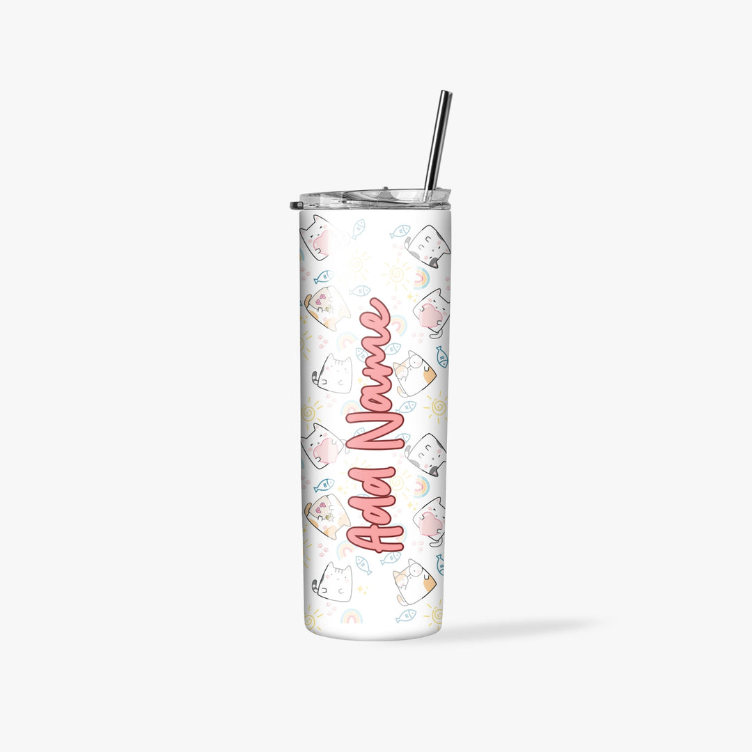 Personalised Skinny Tumbler - D7
