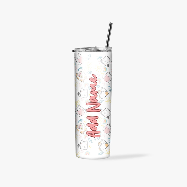 Personalised Skinny Tumbler - D7