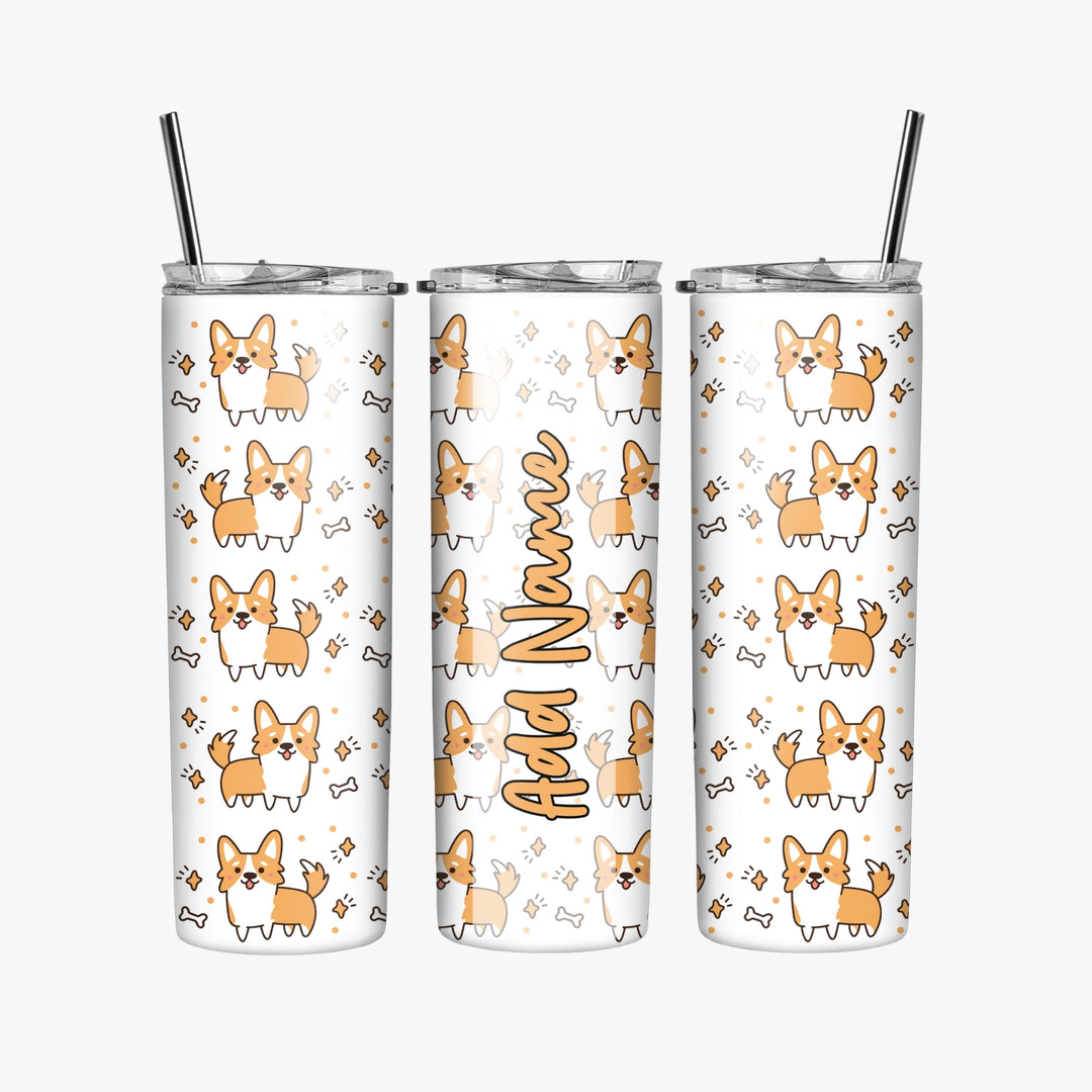 Personalised Skinny Tumbler - D1