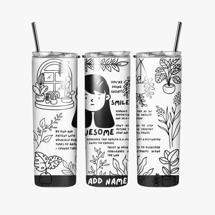Personalised Skinny Tumbler - DOD1