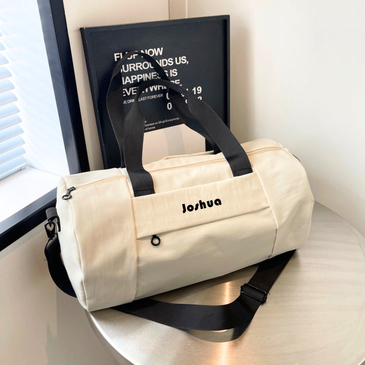 Personalised Duffel Bag | Gym Bag | Fitness Bag | Yoga Bag | Travel Bag | Gym bag Shoe Compartment | LIMTEH