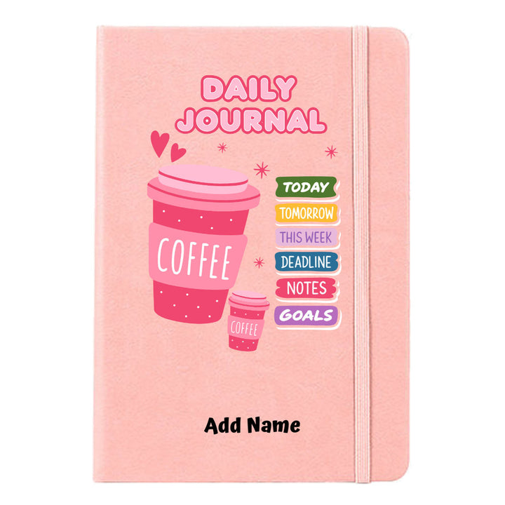 Personalised Design Notebook | Customised A5 Notebook | Customized Lined Notebook Planner Gift