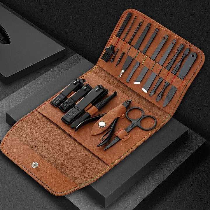 Personalised Leather Nail Clipper | Nail Trimmer | Manicure Kits | Nail File