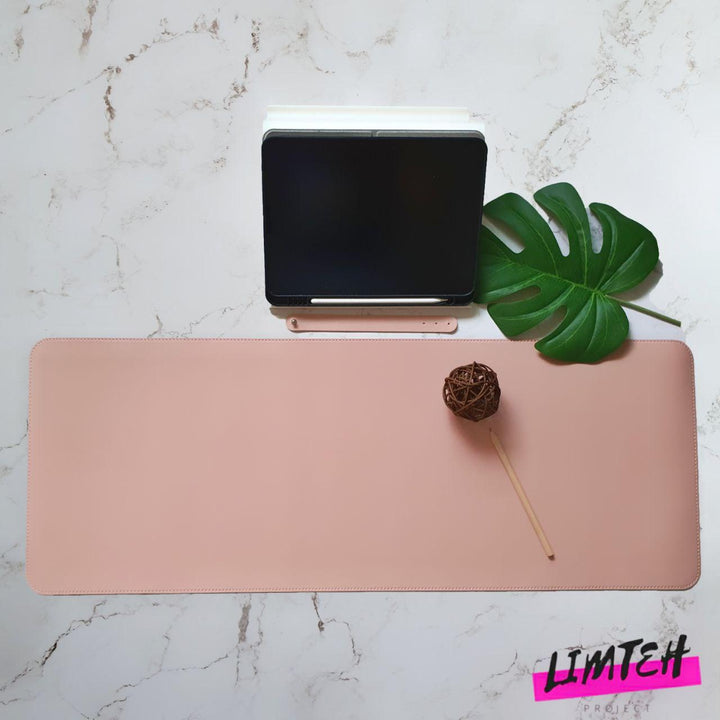 Personalised 30x80CM Large Mouse Pad | Premium Leather Mousepad | XXL Mousepad | Table Mat