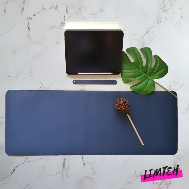 Personalised 30x80CM Large Mouse Pad | Premium Leather Mousepad | XXL Mousepad | Table Mat