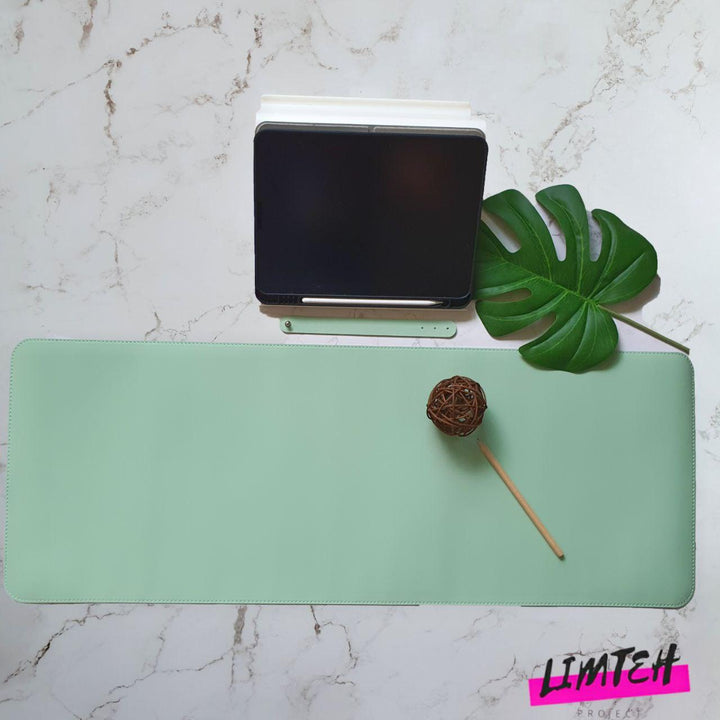 Personalised 30x80CM Large Mouse Pad | Premium Leather Mousepad | XXL Mousepad | Table Mat