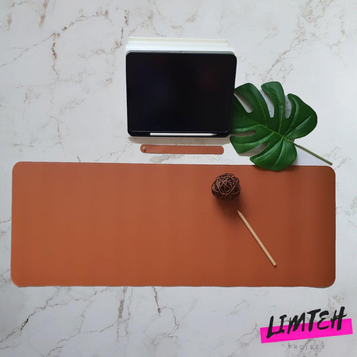 Personalised 30x80CM Large Mouse Pad | Premium Leather Mousepad | XXL Mousepad | Table Mat