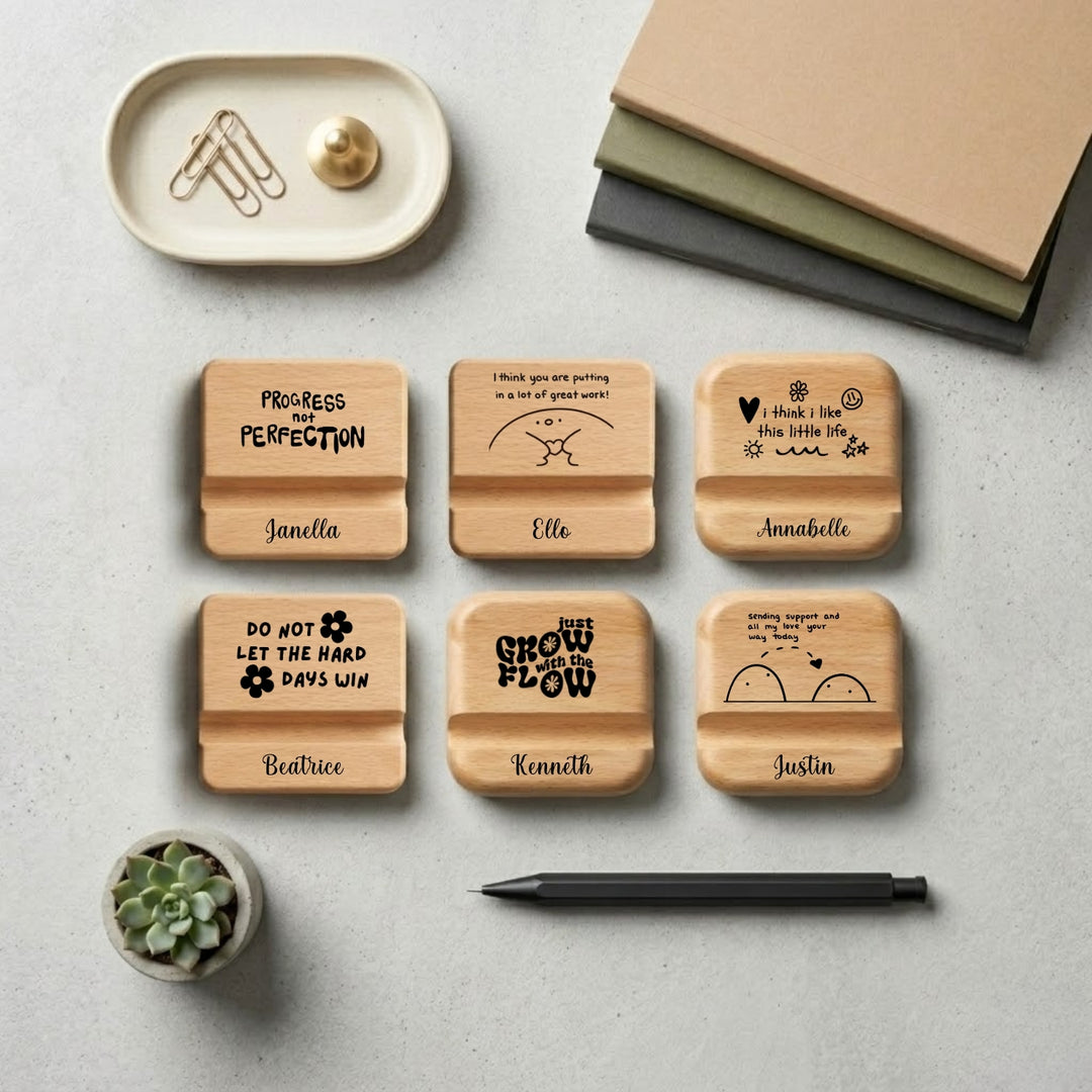 Personalised handphone stand  Customised phone holder  | Farewell Gifts |  Christmas Gift  Xmas gift | Personalised Gift