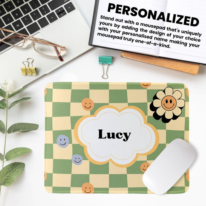 Personalised Mouse Pad | Mousepad | Smooth Desk Mat | Customised Gift | Christmas Gift Ideas | Farewell Gift | LIMTEH