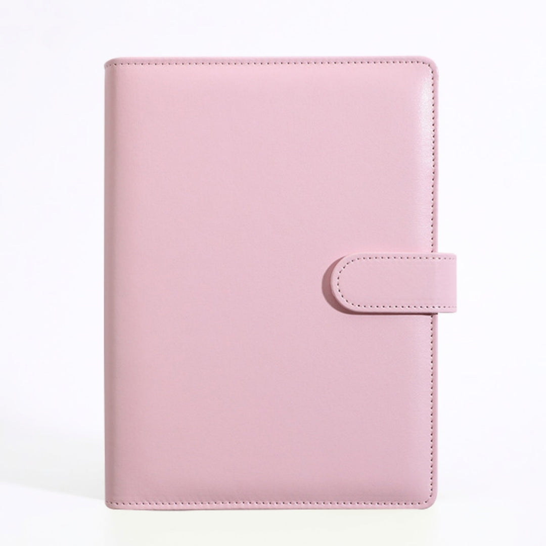 Personalised A5 Leather Journal Loose Leaf Ring Notebook Planner