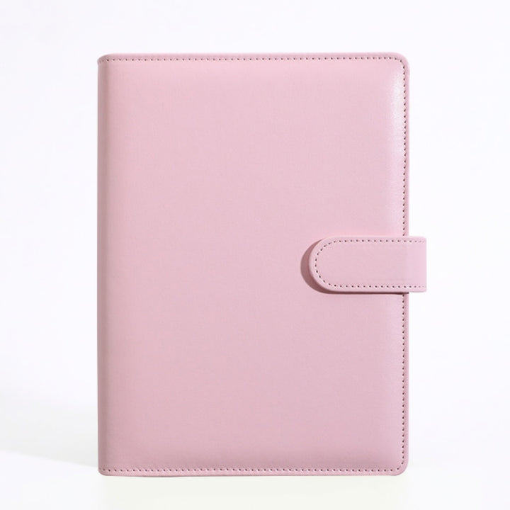 Personalised A5 Leather Journal Loose Leaf Ring Notebook Planner