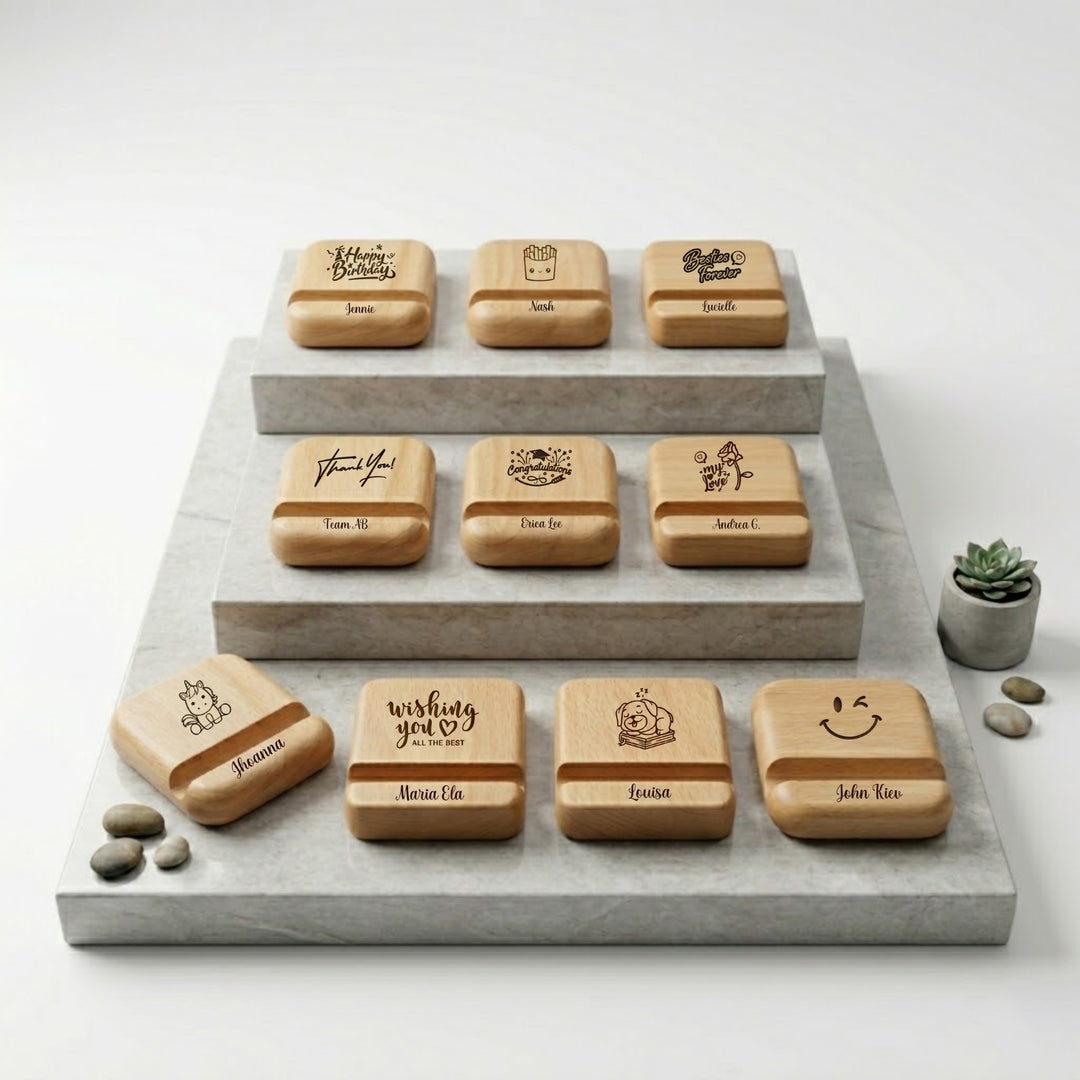 Personalised handphone stand  Customised phone holder  | Farewell Gifts |  Christmas Gift  Xmas gift | Personalised Gift