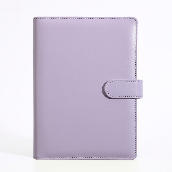 Personalised A5 Leather Journal Loose Leaf Ring Notebook Planner