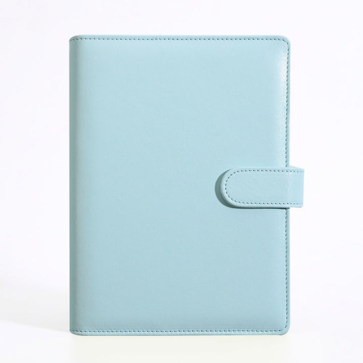 Personalised A5 Leather Journal Loose Leaf Ring Notebook Planner