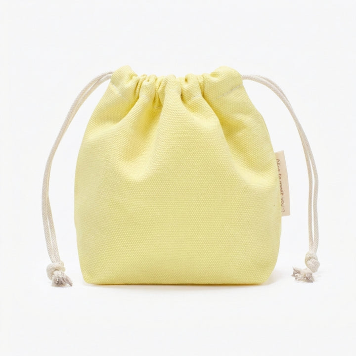 Personalised Cotton Linen | Drawstring Canvas Pouch | Travel Clothing | Storage Bag Cosmetic Storage Pouch | Xmas Gift