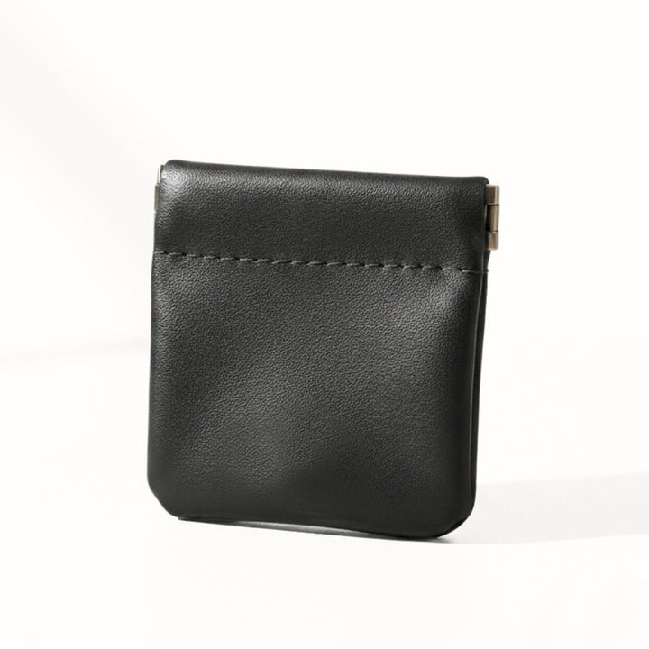 Personalised Macaron Leather Pouch with Name or Initials