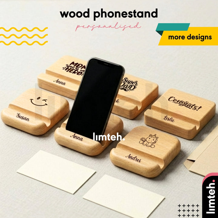 Personalised handphone stand  Customised phone holder  | Farewell Gifts |  Christmas Gift  Xmas gift | Personalised Gift