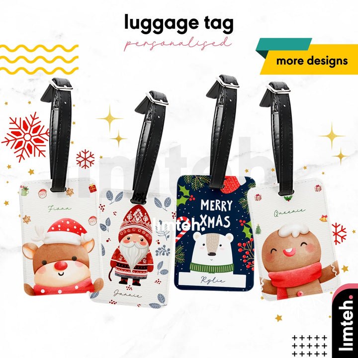 Personalised Luggage Tag | Travel Accessories | Portable Tag | Customised Name Tag | Bag Tag | Corporate Gifts | LIMTEH