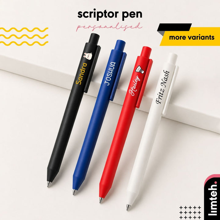 Personalised Scriptor Pen | Customised Pen | Farewell Gift | Teachers Day Gift | Personalised Gift | LIMTEH