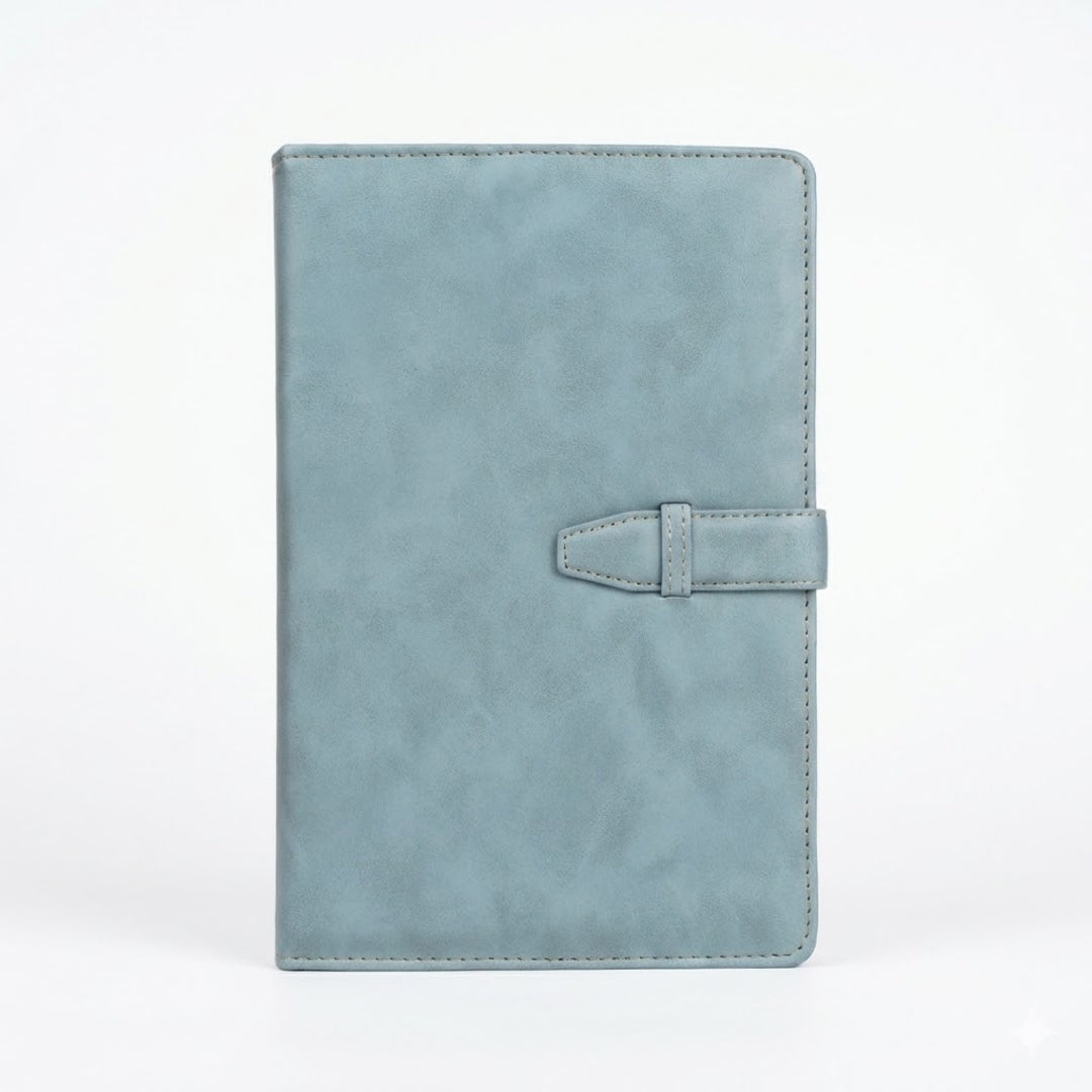 Personalised A5 Leather Notebook Journal Dairy Monogram with initials Name