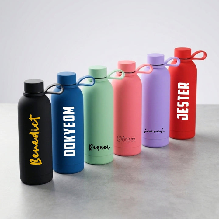 Personalised Tumbler | Thermal Stainless Steel Water Bottle 500ml | Christmas Gifts | Farewell Gifts | Birthday Gifts