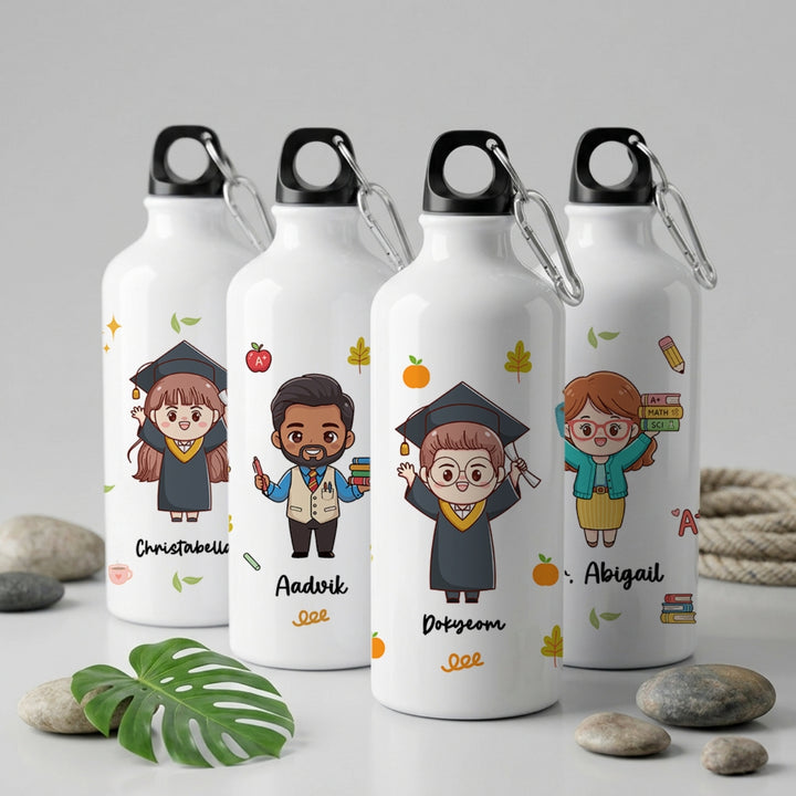 Personalised 500ml Aqua Mug| Water Bottle | Customised gift | Christmas Gifts | Graduation Gifts 