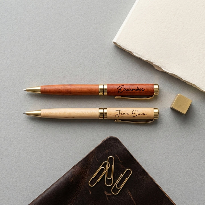 Personalised Pen | Wood Engraving Pen | Teachers Day Gift | Personalised Gift | Customised Pen | Christmas Gift | LIMTEH