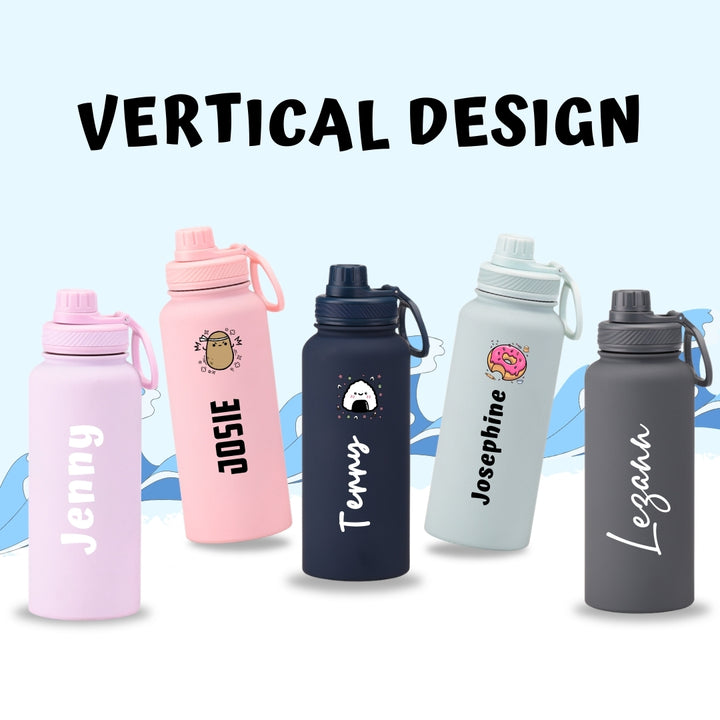 Personalised 1000ml Sport Tumbler | Thermal flask | Water Bottle | Customised gift | Christmas Gifts | Farewell Gifts