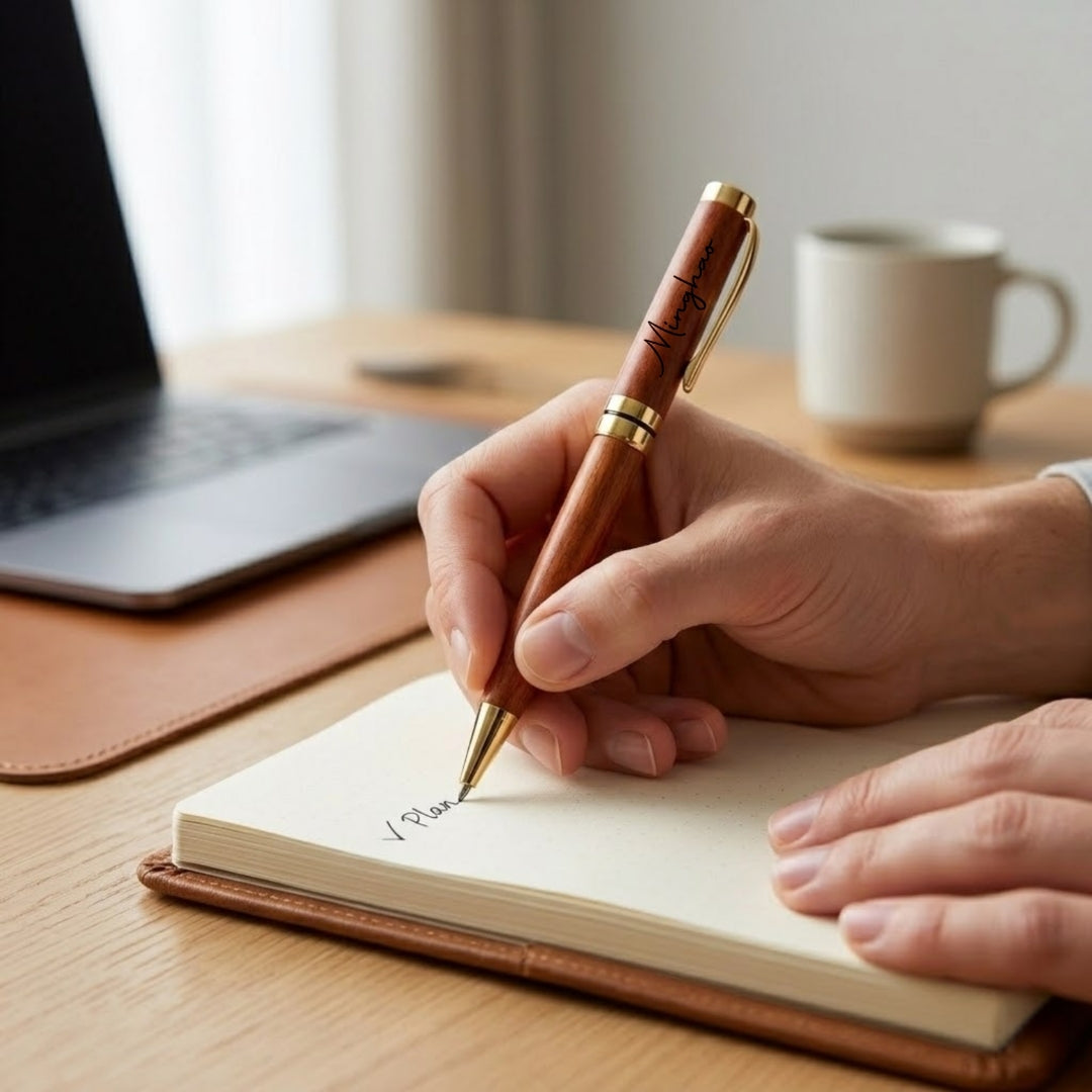 Personalised Pen | Wood Engraving Pen | Teachers Day Gift | Personalised Gift | Customised Pen | Christmas Gift | LIMTEH