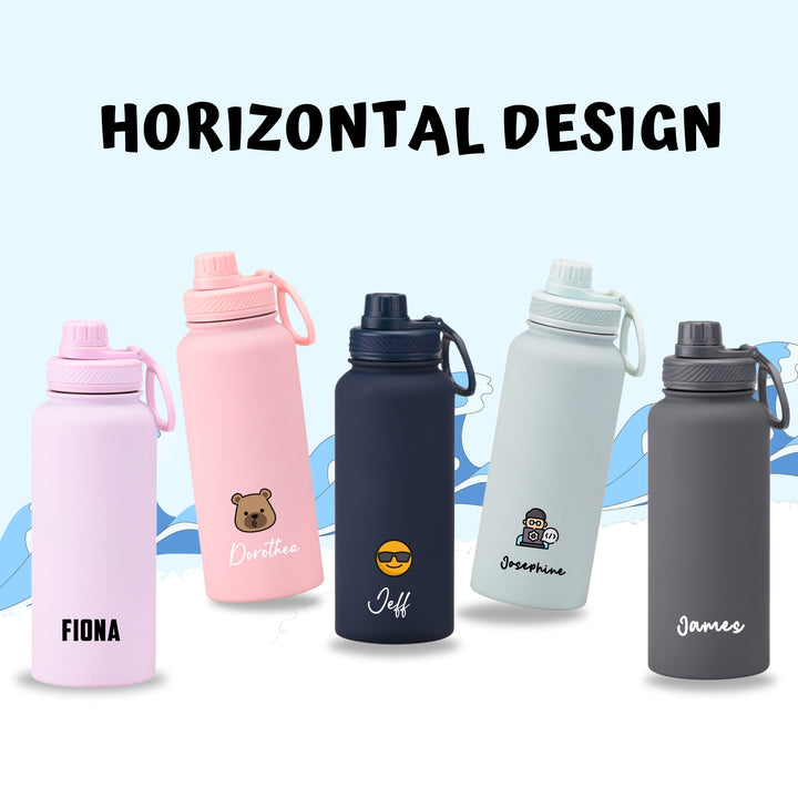 Personalised 1000ml Sport Tumbler | Thermal flask | Water Bottle | Customised gift | Christmas Gifts | Farewell Gifts