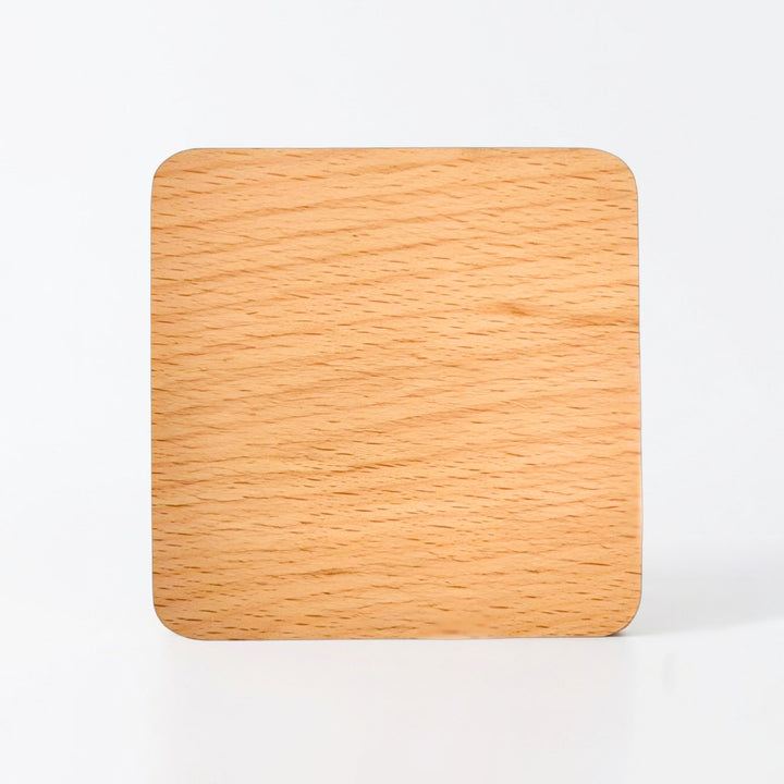Personalised Wood Cup Coasters | Custom Design | Personalized Engraving Gift |  Customized Wood Children's Day