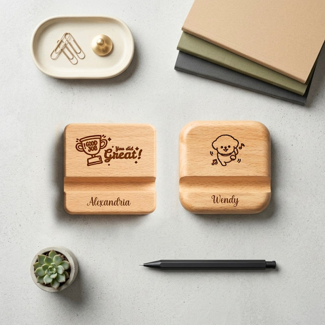 Personalised handphone stand  Customised phone holder  | Farewell Gifts |  Christmas Gift  Xmas gift | Personalised Gift