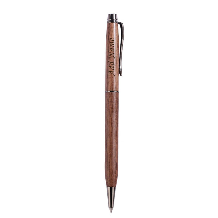 Personalised Wood Gel Pen | Engraving Pen | Teachers Day Gift | Personalised Gift | Customised Pen | Christmas Gift | LIMTEH