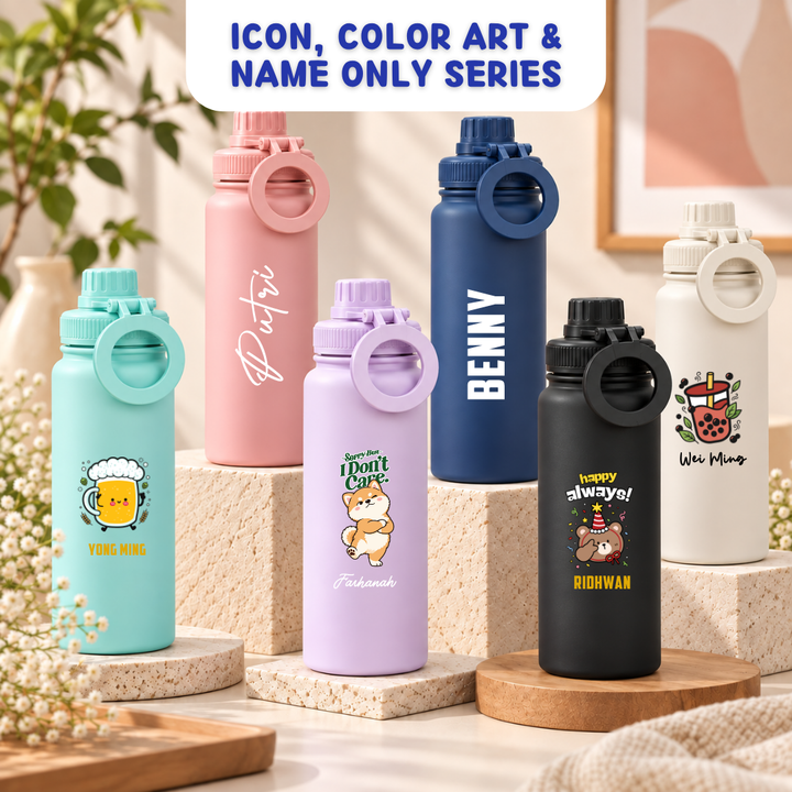 Personalised 1000ml Sport Tumbler | Thermal flask | Water Bottle | Customised gift | Christmas Gifts | Farewell Gifts