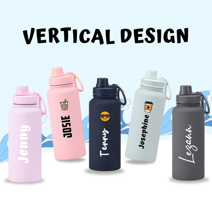 Personalised 1000ml Sport Tumbler | Thermal flask | Water Bottle | Customised gift | Christmas Gifts | Farewell Gifts