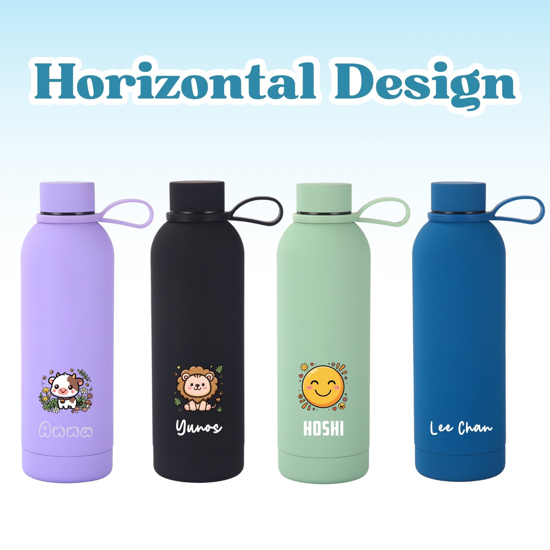 Personalised Tumbler | Thermal Stainless Steel Water Bottle 500ml | Christmas Gifts | Farewell Gifts | Birthday Gifts