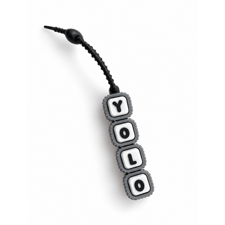 [Pre-Order] Personalised Paracord Clicker Keychain | Name Cute Icons | Bag Accessories | Fidget Clicker