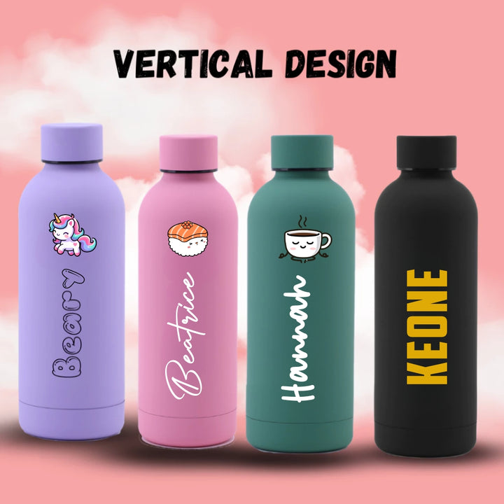 Personalised Tumbler | Thermal Stainless Steel Water Bottle 500ml | Christmas Gifts | Farewell Gifts | Birthday Gifts