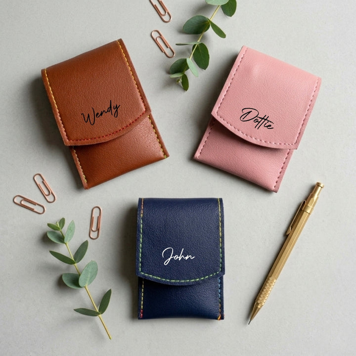 Personalised Leather Nail Clipper | Nail Trimmer | Manicure Kits | Nail File