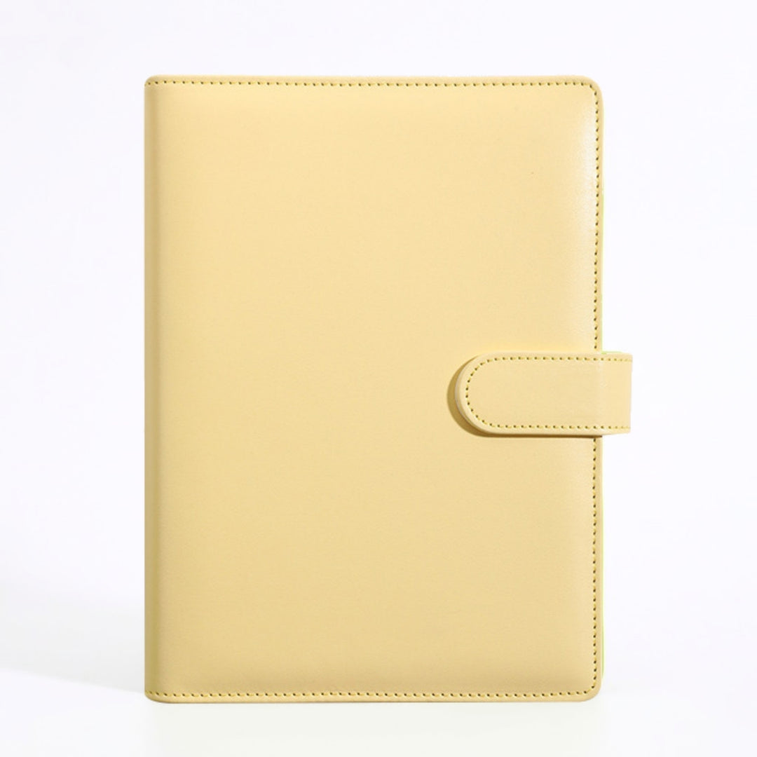 Personalised A5 Leather Journal Loose Leaf Ring Notebook Planner