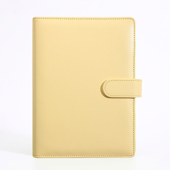 Personalised A5 Leather Journal Loose Leaf Ring Notebook Planner