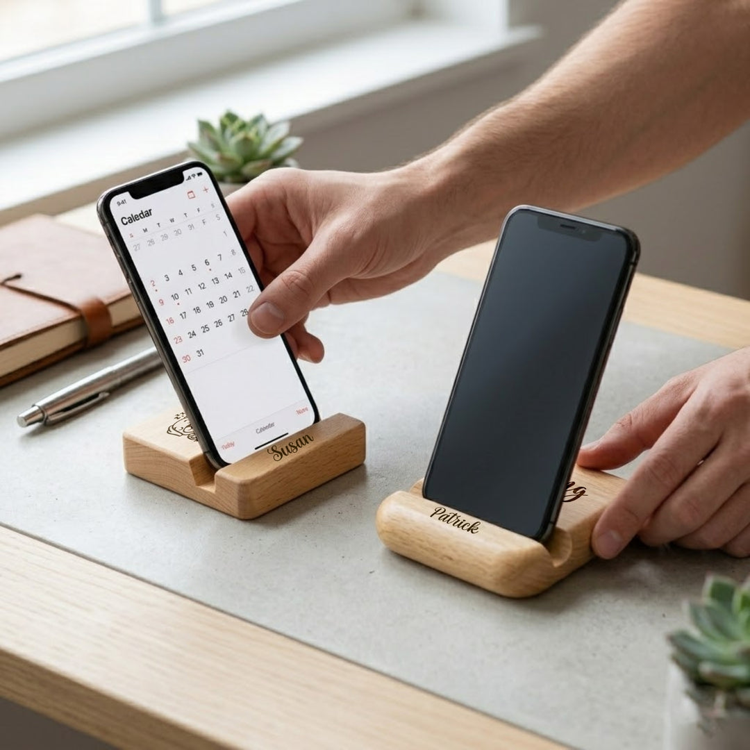 Personalised handphone stand  Customised phone holder  | Farewell Gifts |  Christmas Gift  Xmas gift | Personalised Gift