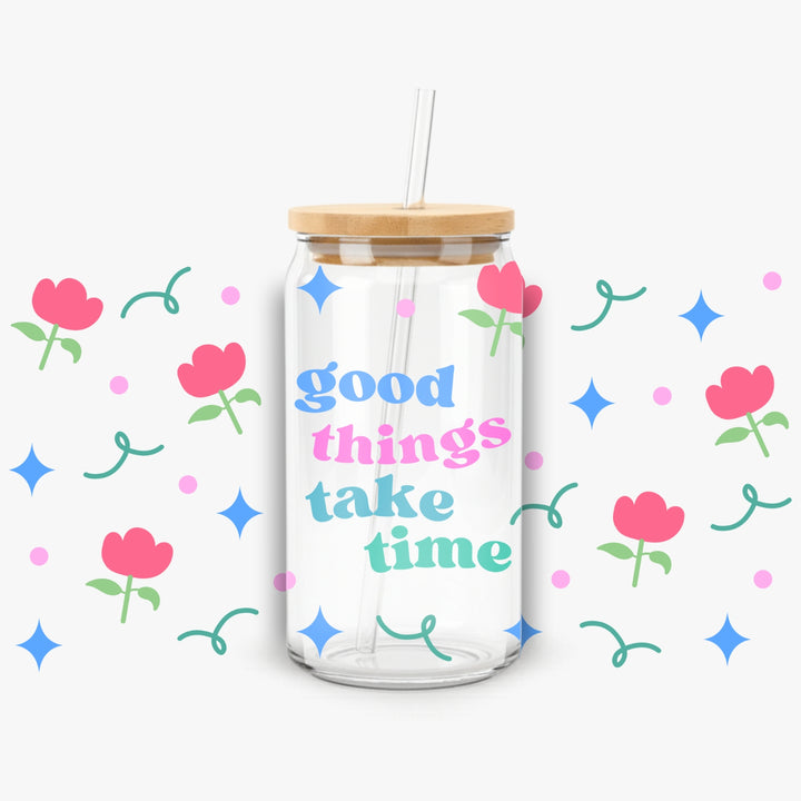 Glass Can With Straw | Glass Mug | Designer Mugs Cups | Gifts | LIMTEH