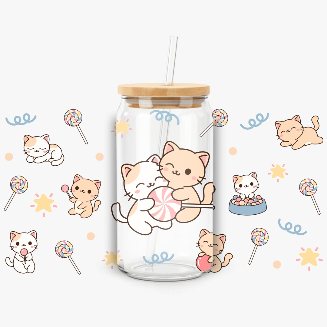 Glass Can With Straw | Glass Mug | Designer Mugs Cups | Gifts | LIMTEH