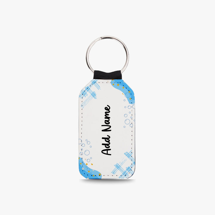 Personalised Vegan Leather Keychain - PT1